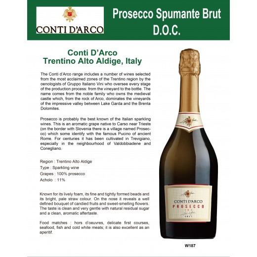 Conti D’Arco - Prosecco Brut DOC